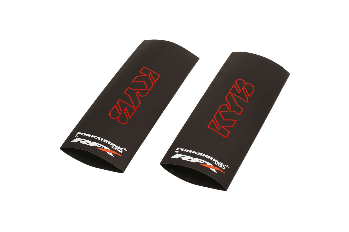 Protection de fourche supérieure RFX Race Series Forkshrink logo KYB - rouge