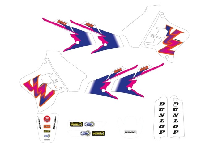 Kit déco TECNOSEL Team Yamaha 1993