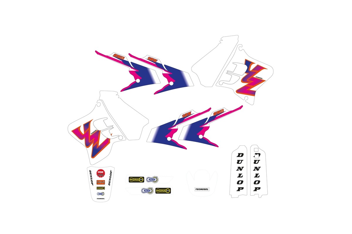 Kit déco TECNOSEL Team Yamaha 1993