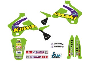 Kit déco TECNOSEL Team Kawasaki 1998