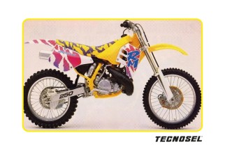 Kit déco TECNOSEL Team OEM Suzuki 1992