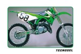 Kit déco complet TECNOSEL Team OEM Kawasaki 2000