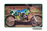 Kit déco TECNOSEL Team Kawasaki 1996