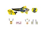 Kit déco TECNOSEL Replica Team Suzuki 2001