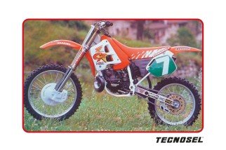 Kit déco complet TECNOSEL Team Honda 1991