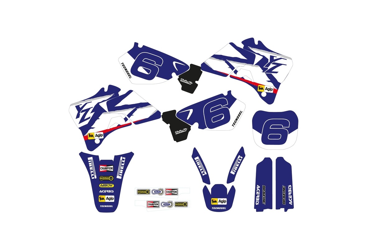 Kit déco complet TECNOSEL Team Yamaha 1998