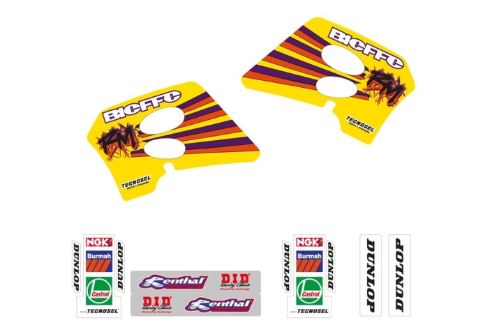 Kit déco complet TECNOSEL Team Suzuki 1993