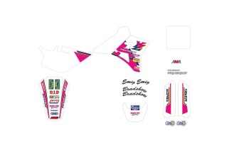 Kit déco TECNOSEL Replica Team Yamaha 1993 USA