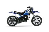 Kit plastique ART blanc + kit déco KUTVEK Racer bleu Yamaha PW50