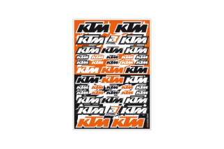 Planche de stickers BLACKBIRD PVC - KTM