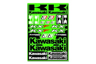 Planche de stickers BLACKBIRD Kawasaki