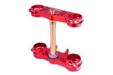 Té de fourche XTRIG ROCS Tech Offset 22 mm - rouge Honda CRF250R/450R