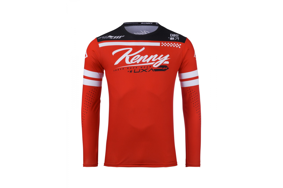 Maillot KENNY TRACK DIRT RED | Kenny - Achat en ligne