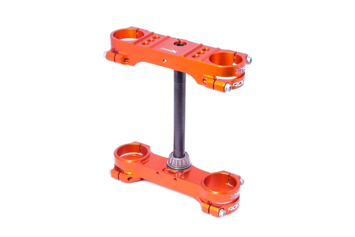 Té de fourche XTRIG ROCS Tech Offset 14mm PHDS orange KTM SX85