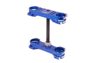 Té de fourche XTRIG ROCS Tech Offset 14mm PHDS bleu KTM SX85