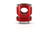 Pontets de guidon S3 ajustables hauteur +13mm rouge