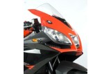 Cache-orifices rétroviseur R&G RACING - noir Aprilia RS4 125/RSV4 RR/RF