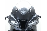 Cache-orifices rétroviseur R&G RACING - noir Kawasaki ZX-10R