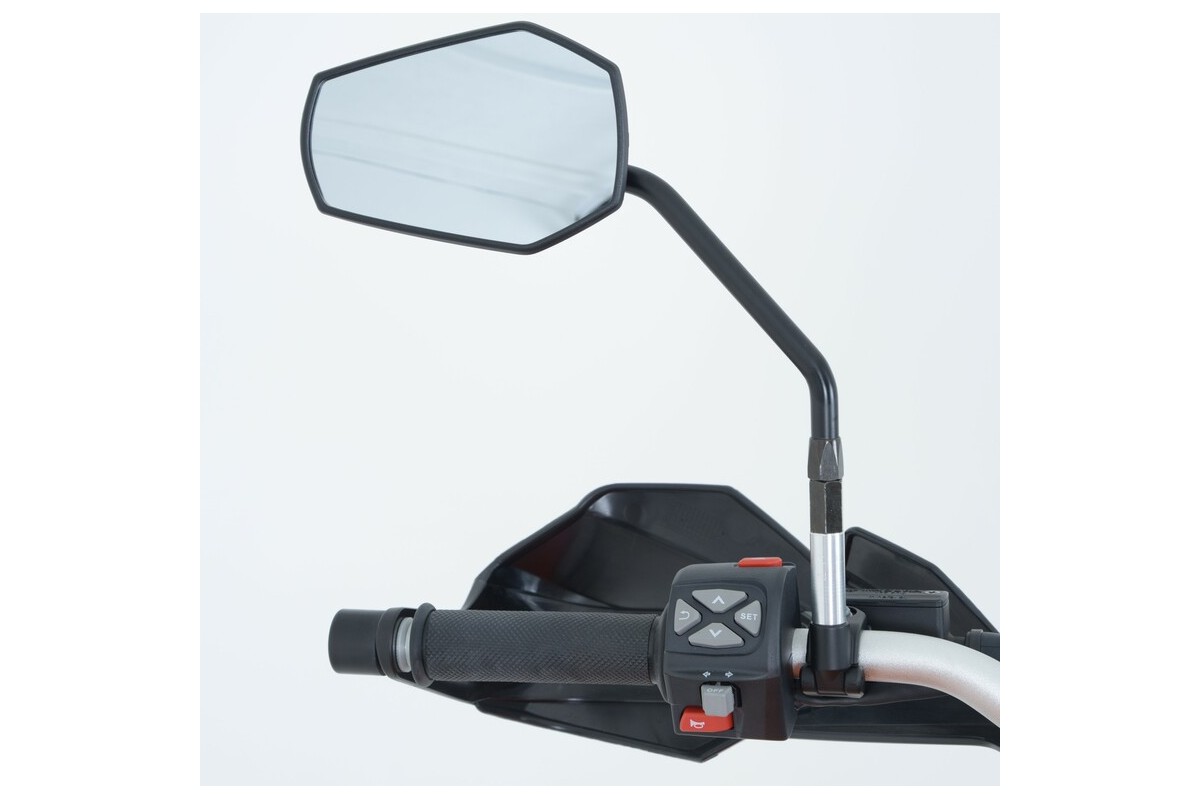 Réhausses de rétroviseur R&G RACING universel M10 x 1,25 x 15mm x 45mm - noir