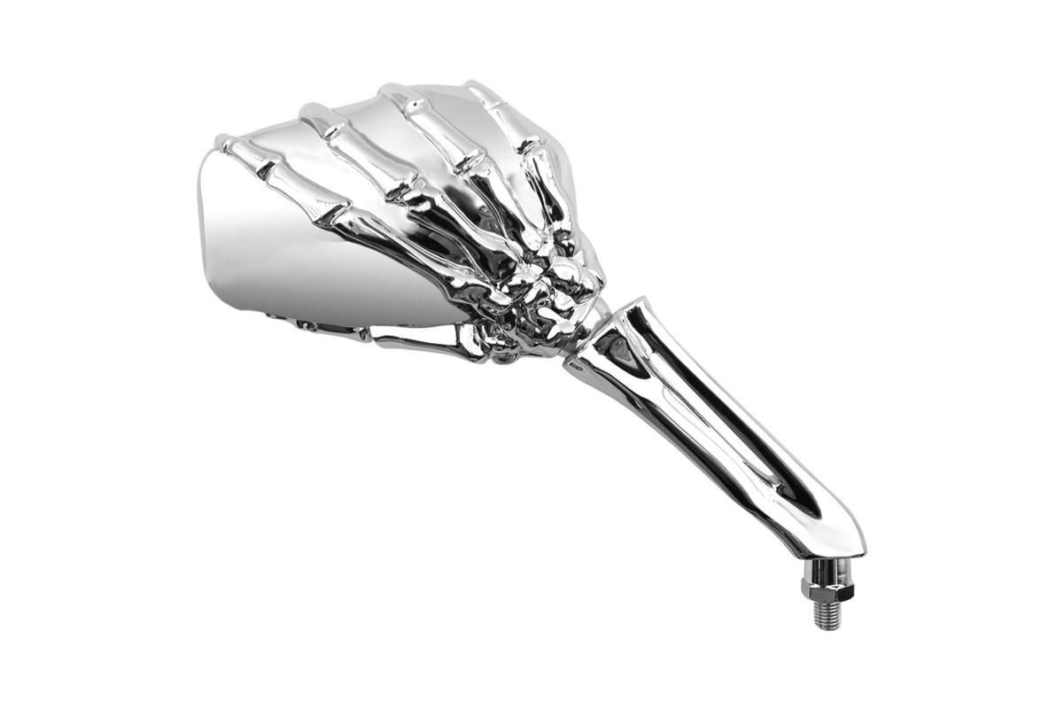 Rétroviseur V PARTS Skeleton droit universel M10 - chromé