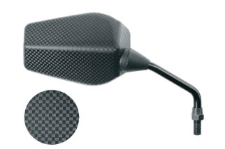 Rétroviseur VICMA F1 rectangulaire droit universel M10/125 - carbone