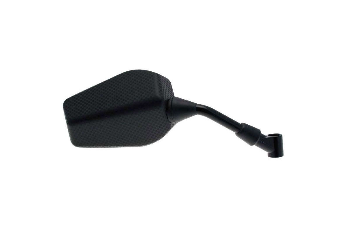 Rétroviseur V PARTS F1 rectangulaire droit universel M8/125 - carbone