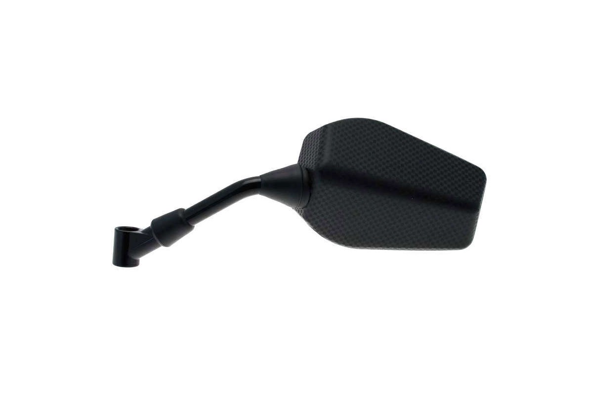 Rétroviseur V PARTS F1 rectangulaire gauche universel M8/125 - carbone