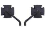 Rétroviseur HIGHSIDER Iron Cross - par paire