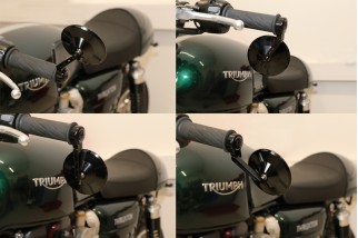 Rétroviseur embout de guidon HIGHSIDER Montana 2 court - à l'unité