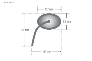 Rétroviseur HIGHSIDER Victory - par paire