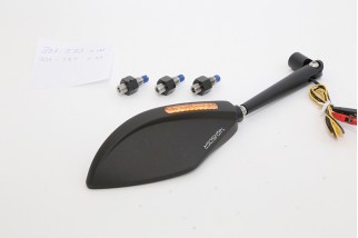 Rétroviseur de carénage HIGHSIDER Torezzo - avec clignotants  LED