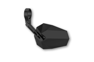 Rétroviseur embout de guidon HIGHSIDER Stealth-X5 court - à l'unité