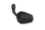 Rétroviseur embout de guidon HIGHSIDER Stealth-X5 court - à l'unité