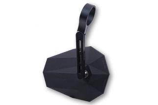 Rétroviseur embout de guidon HIGHSIDER Stealth-X5 court - à l'unité