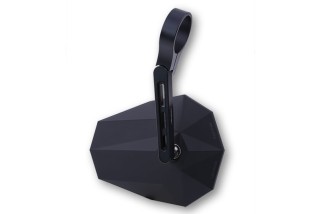 Rétroviseur embout de guidon HIGHSIDER Stealth-X5 court - à l'unité