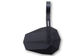 Rétroviseur embout de guidon HIGHSIDER Stealth-X5 court - à l'unité