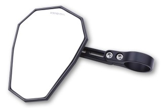 Rétroviseur embout de guidon HIGHSIDER Stealth-X5 court - à l'unité
