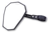 Rétroviseur embout de guidon HIGHSIDER Stealth-X5 court - à l'unité