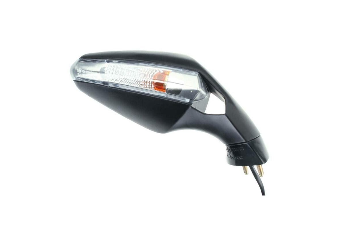 Rétroviseur avec clignotant VICMA droit type origine - noir Derbi GTR