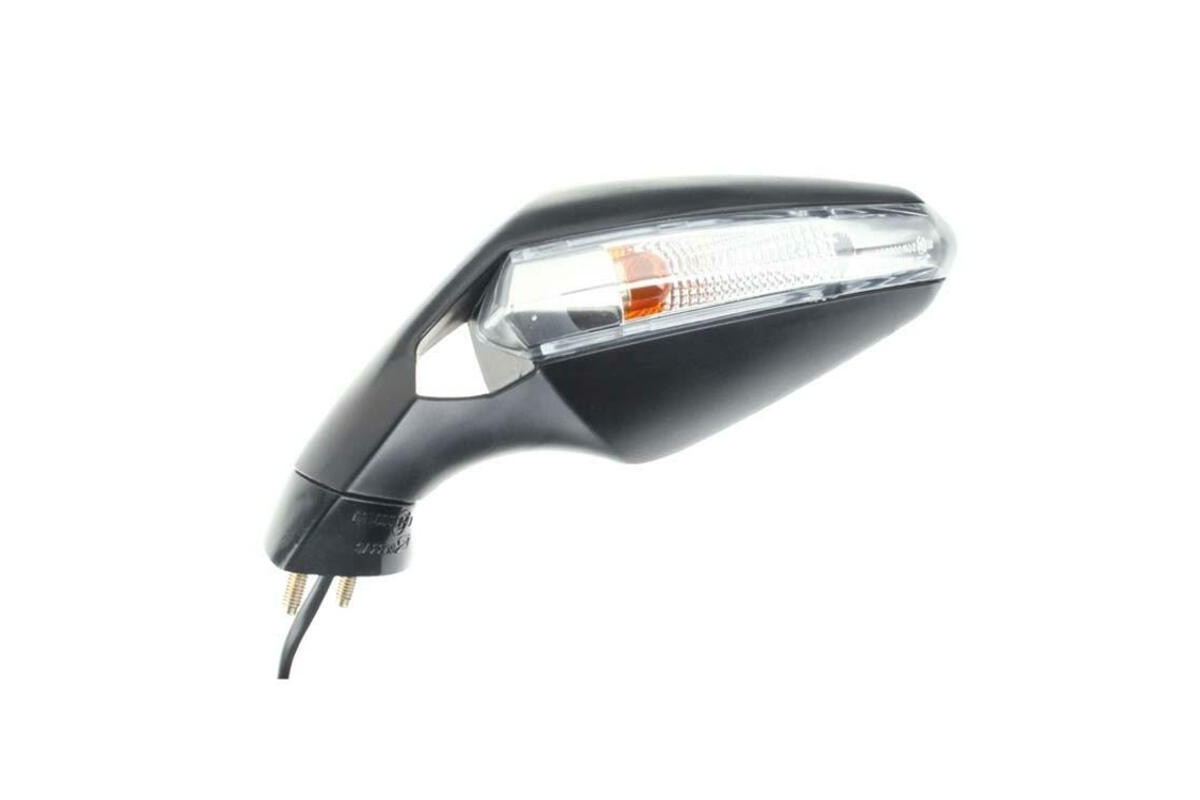 Rétroviseur avec clignotant VICMA gauche type origine - noir Derbi GPR