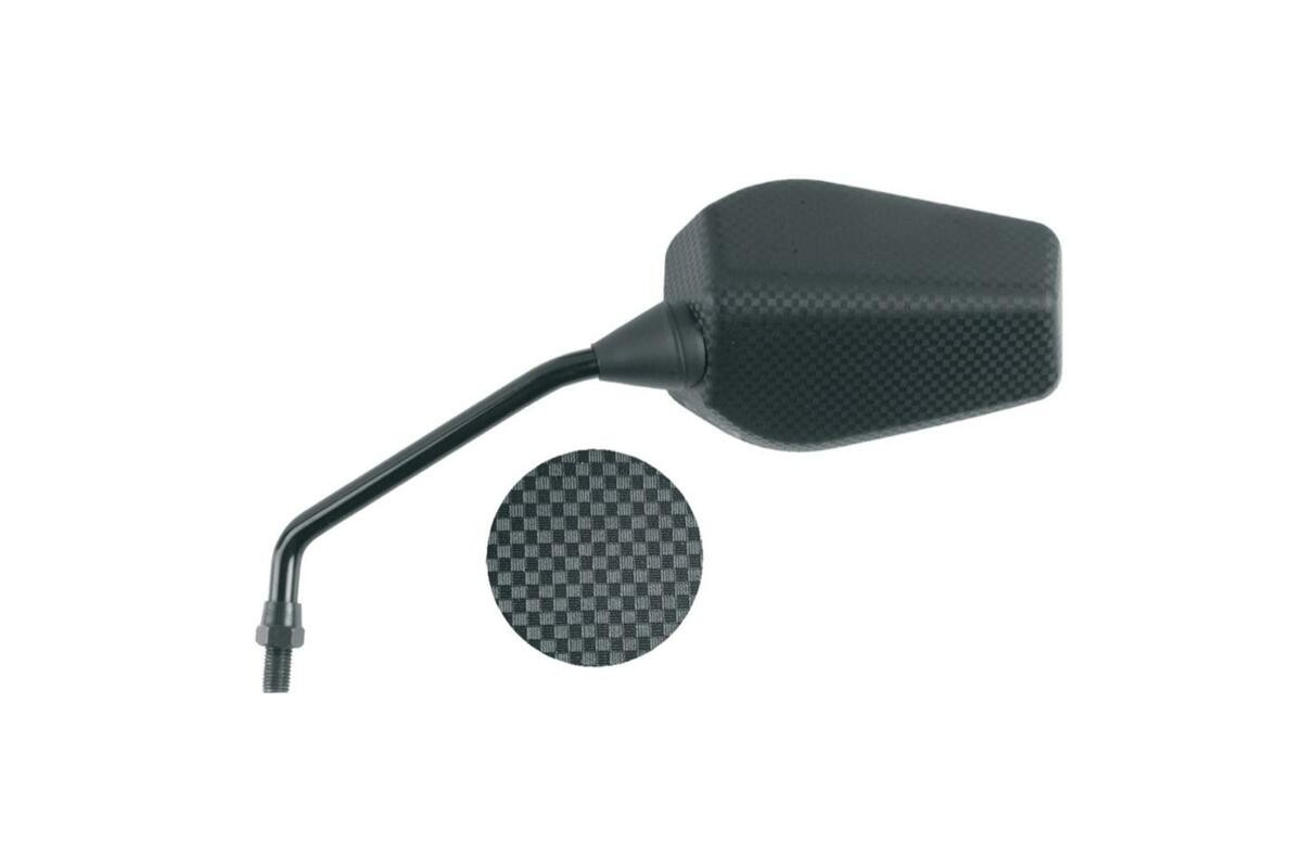 Rétroviseur VICMA gauche type origine - carbone Derbi Senda