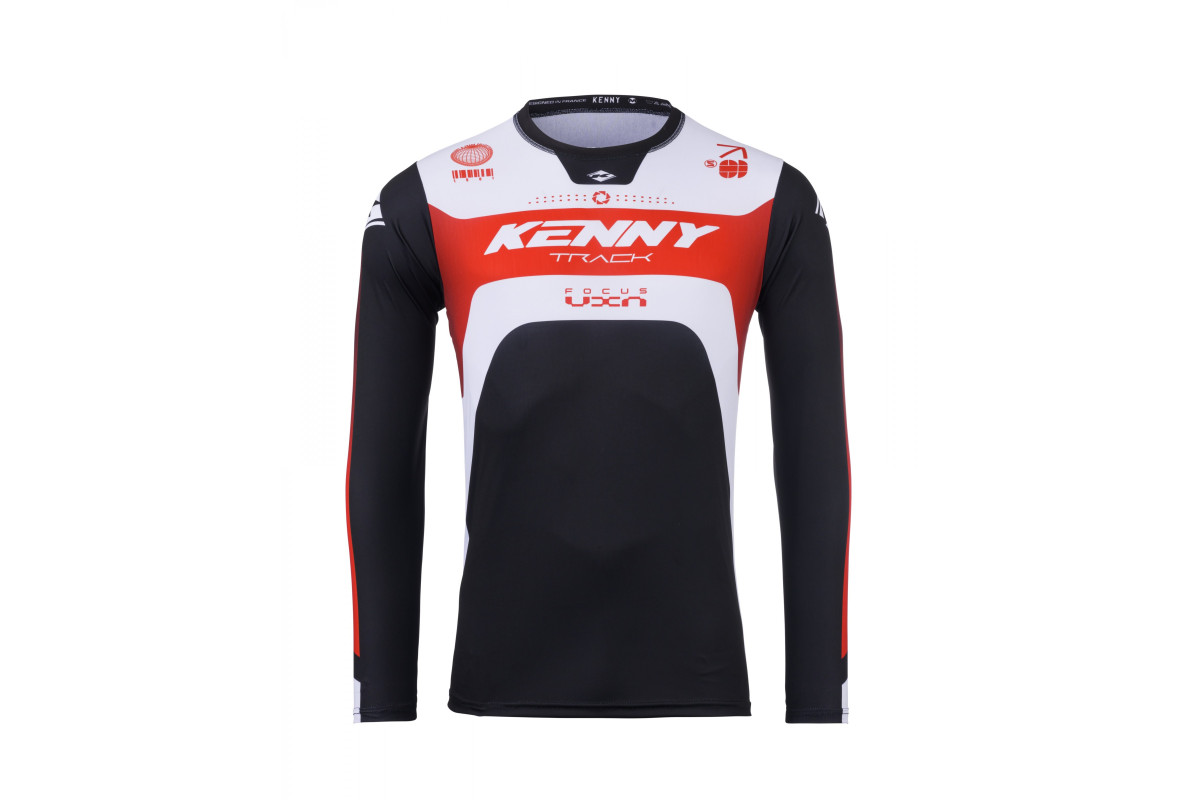 Maillot KENNY TRACK FOCUS RED | Kenny - Achat en ligne