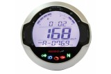 Compteur digital LCD mutlifonctions KOSO DL-03S GP Style rond universel