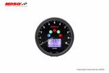 Compteur multifonctions KOSO Neo Retro 64mm TNT noir