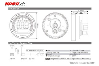 Compteur digital KOSO DL-04 - BMW R Nine T