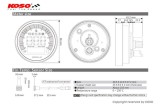 Compteur digital KOSO DL-04 - BMW R Nine T