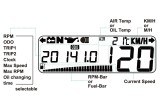 Compteur de vitesse multifonction DAYTONA Asura