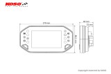 Compteur universel multifonction KOSO RX-4 Unlimited