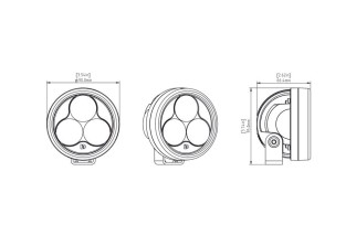 Kit d'éclairages DENALI D3 DialDim™ - universel