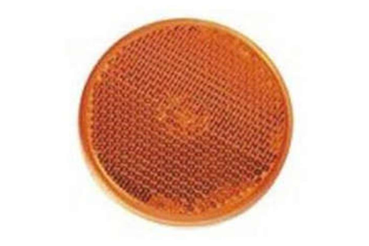 Catadioptre V PARTS rond Ø55mm orange